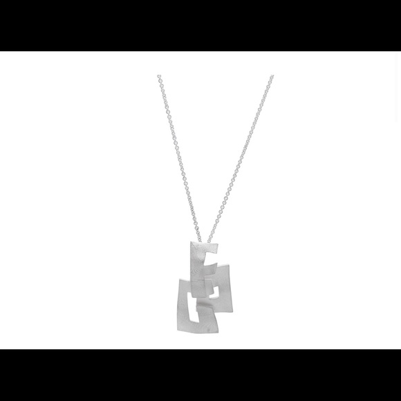 New Tiffany & Co. Frank Gehry FOG Initial Necklace - Picture 2 of 5